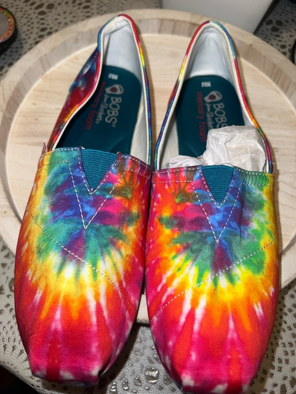 BobsWomen's Tie-Dye Slip-On Casual Shoes - Multicolor